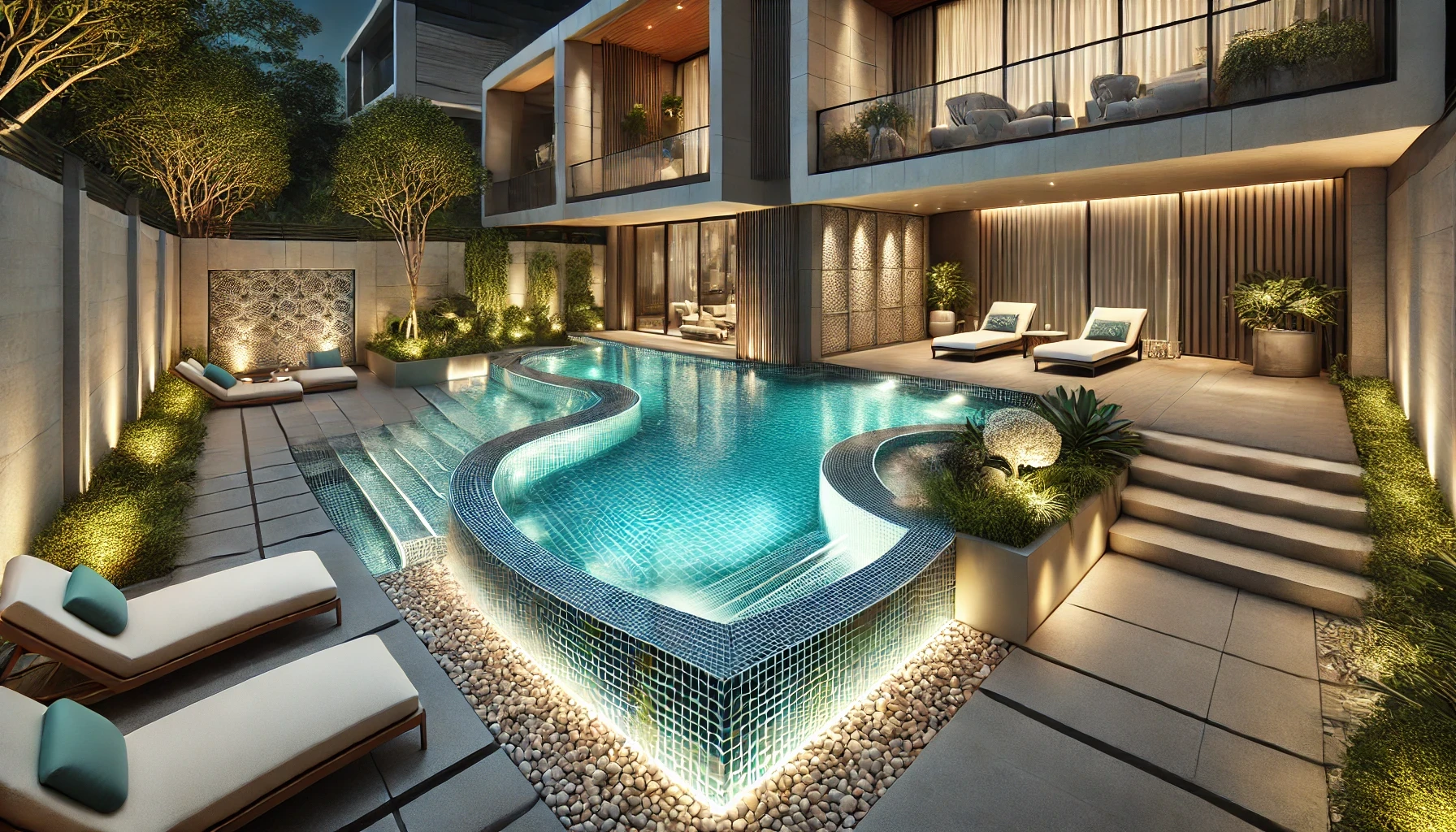 A pool design